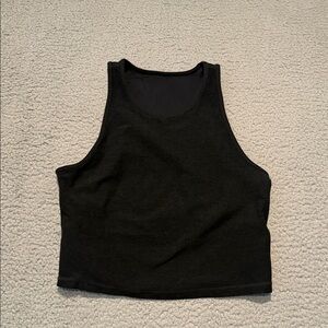 Vuori Black Tank Top Pose Plyo Tank size L
